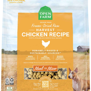 Open Farm Freeze Dried Morsels Chicken Dog Food, 22 Ounces