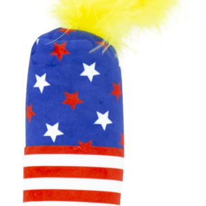 Play On Plush Kicker USA Firecracker Cat Toy