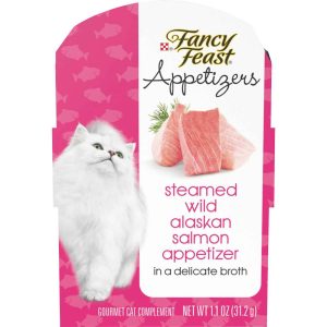 Purina Fancy Feast Grain Free Wet Cat Food Complement, Appetizers