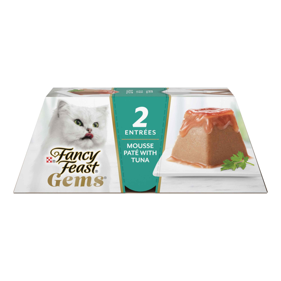 Purina Fancy Feast Gems Mousse Pate With Halo of Savory Gravy Cat Food - 4 Ounce Box - Image 3