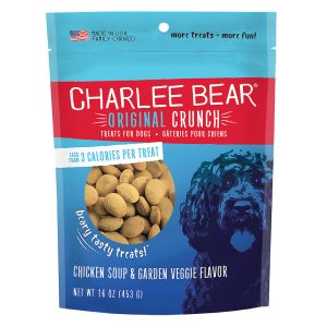 Charlee Bear Chicken Soup and Veggie Dog Treats, 16 Ounces
