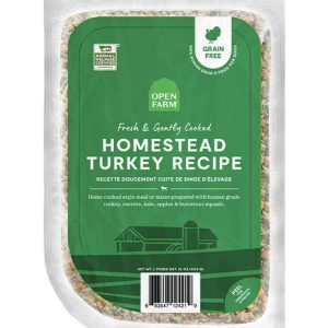 Open Farm Gently Cooked (Human Grade) Frozen Dog Food, Turkey, 96 Ounces - Not Available For Deliver
