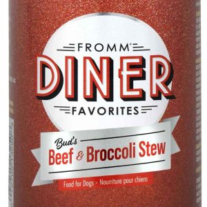 Fromm Diner Favorites Bud's Beef & Broccoli Stew Wet Dog Food, 12.5 Ounces