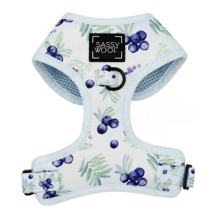 Sassy Woof Adjustable Dog Harness, Berry Sassy