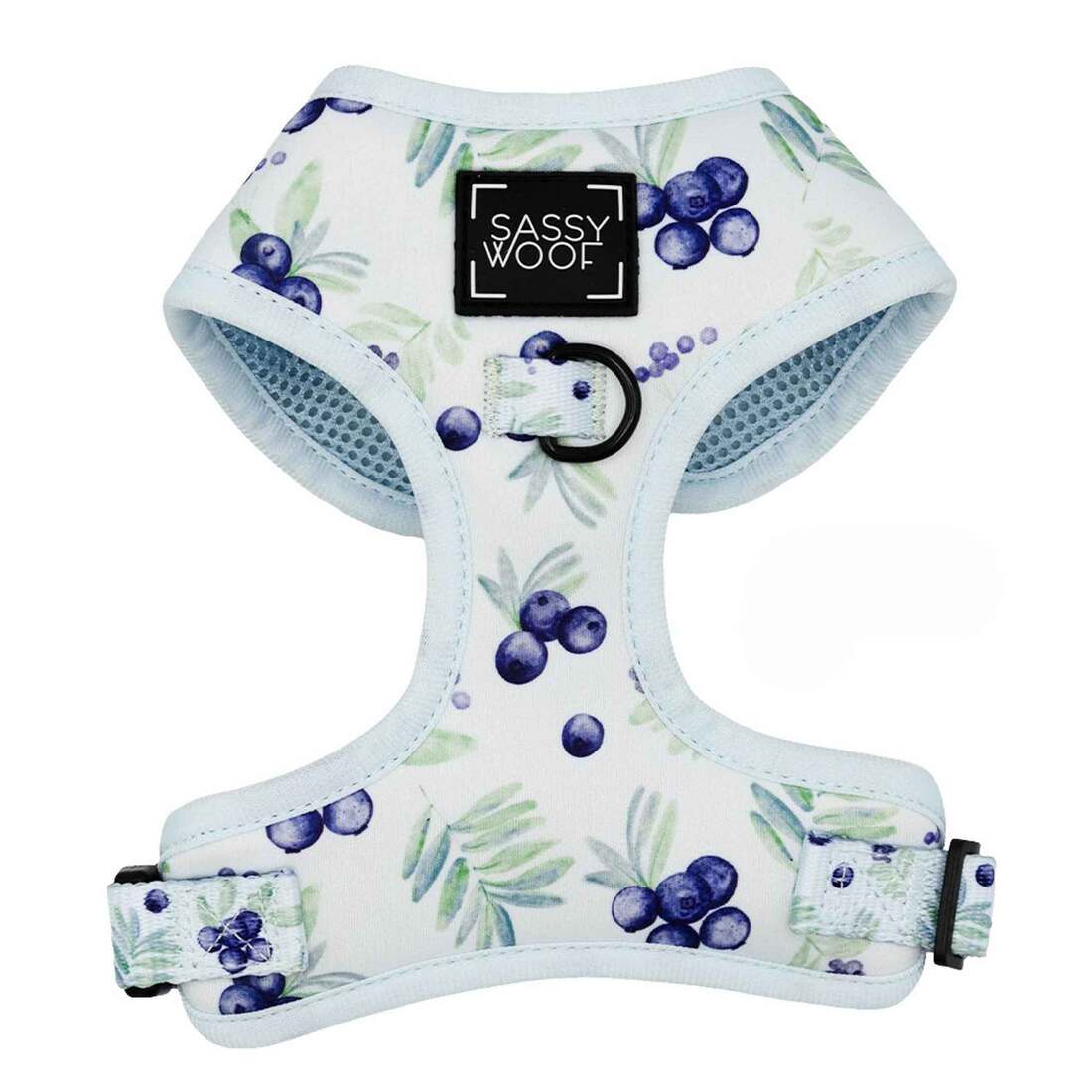 Sassy Woof Adjustable Dog Harness, Berry Sassy
