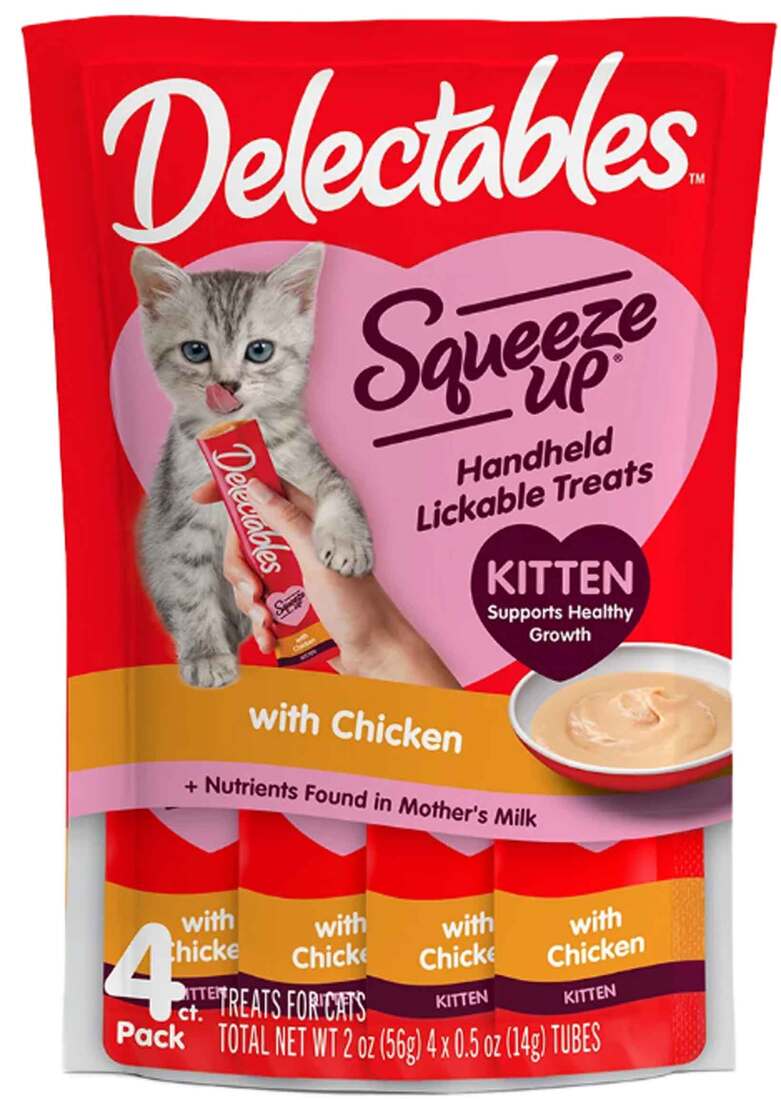 Hartz Delectables Squeeze Up Kitten Wet Cat Treat