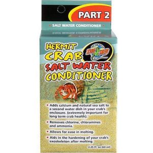 Zoo Med Labs Hermit Crab Salt Water Conditioner, 2.25 Ounces