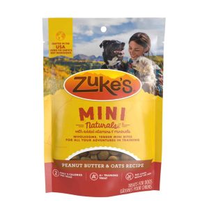 Zuke's Mini Naturals Training Dog Treats Peanut Butter