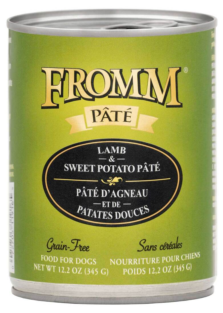Fromm Pâté Grain-Free Lamb & Sweet Potato Pâté Wet Dog Food, 12.2 Ounces