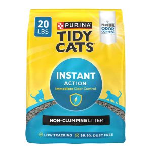 Purina Tidy Cats Instant Action Non Clumping Cat Litter - 20 Pound Bag