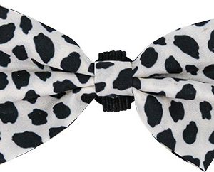 Play On Cat Black/White Adjustable Bowtie