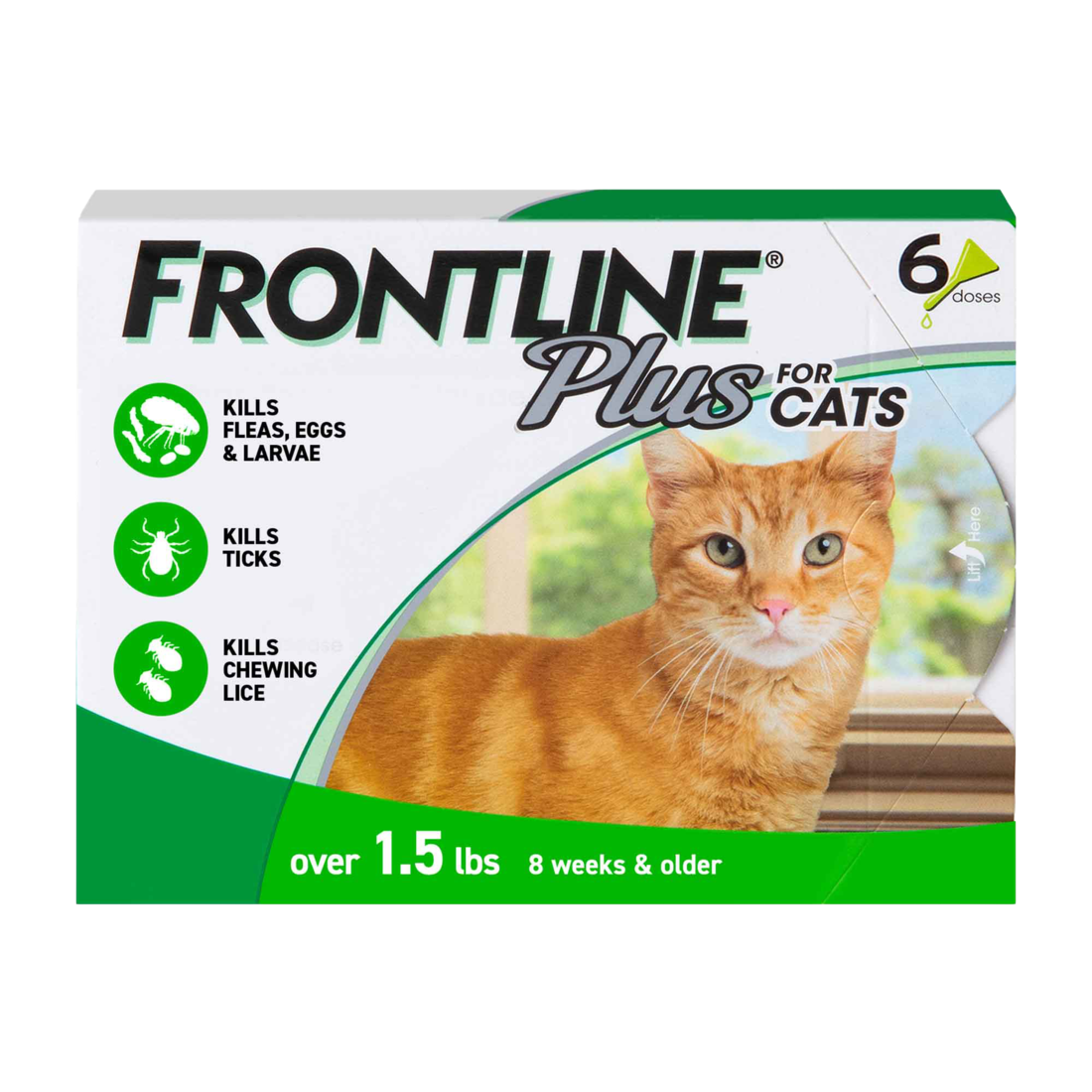 Frontline Plus Flea & Tick Control for Cats - Image 2