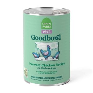 Open Farm Goodbowl Pate Wet Dog Food, Harvest Chicken Recipe, 12.5 Ounces