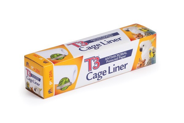Prevue Pet Products T3 Antimicrobial Cage Liner