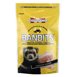 Marshall Bandit Ferret Treats, Chicken, 3 ounce bag
