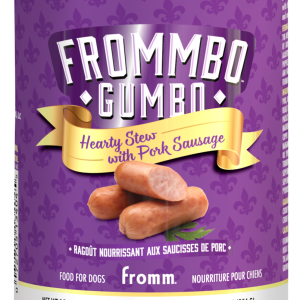 Fromm Gumbo Hearty Stew Wet Dog Food, Pork and Sausage, 12.5 Ounces