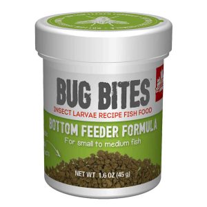 Fluval Bug Bites Bottom Feeder Granules, 1.59 Ounce