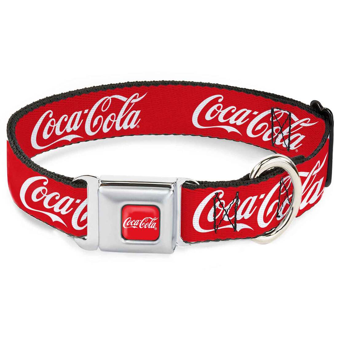 Buckle Down Coca Cola Dog Collar - Image 2
