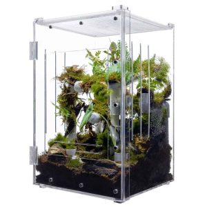 Herpcult Acrylic Enclosure, Front Open, Large, 10X10X16