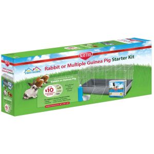 Kaytee My First Home Rabbit or Multiple Guinea Pig Starter Kit, 42" x 18" x 20"