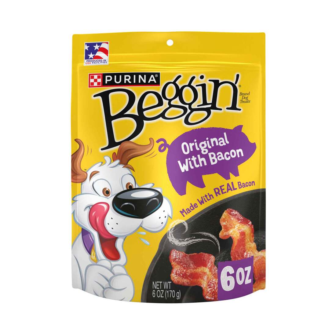 Purina Beggin' Strips Real Meat Dog Treats, Original With Bacon - Image 3
