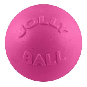 Jolly Pets Bounce-N-Play Dog Toy, Pink, 8 Inches