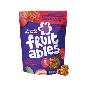 Fruitables Dog Treat Crispy Bacon/Apple 7 Ounces