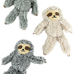 Play On Sloth Plush Cat Toy, Assorted