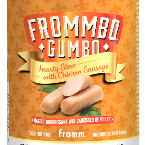 Fromm Gumbo Hearty Stew Wet Dog Food, Chicken and Sausage, 12.5 Ounces