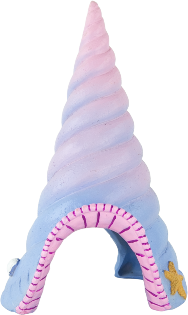 Fins First Aquarium Décor, Screw Shell Hide, Medium
