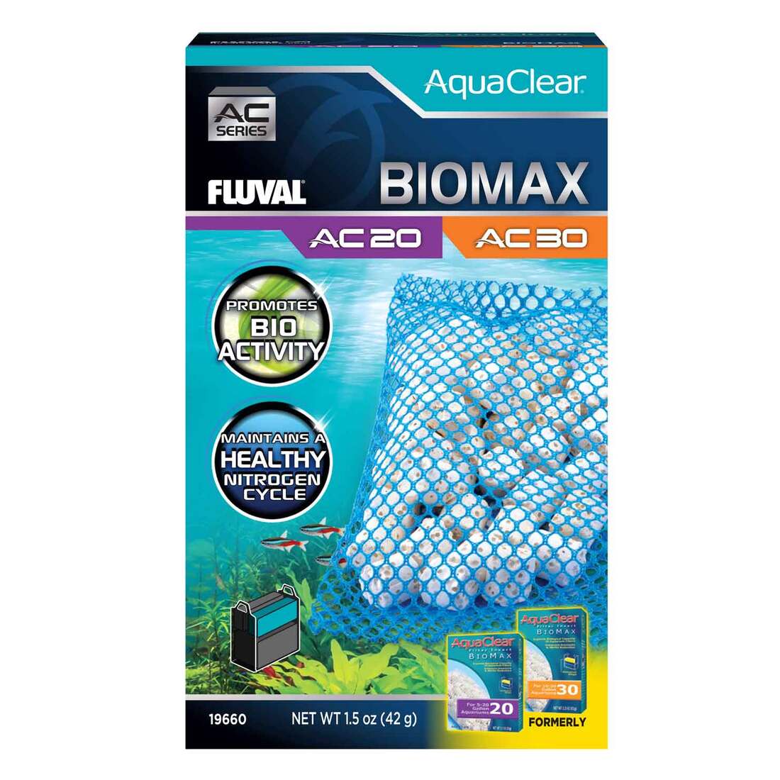 Fluval AC 20/30 BioMax Insert, 1 Pack