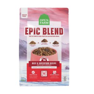 Open Farm Epic Blend Beef & Superfood Grain-Free Dry Dog Food, 18 Pounds