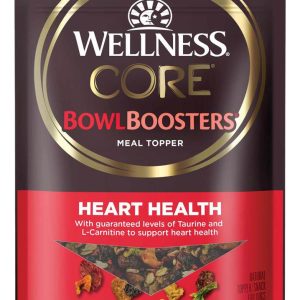 Wellness CORE Bowl Boosters Heart Health Dog Food Topper, 4 Ounce Bag