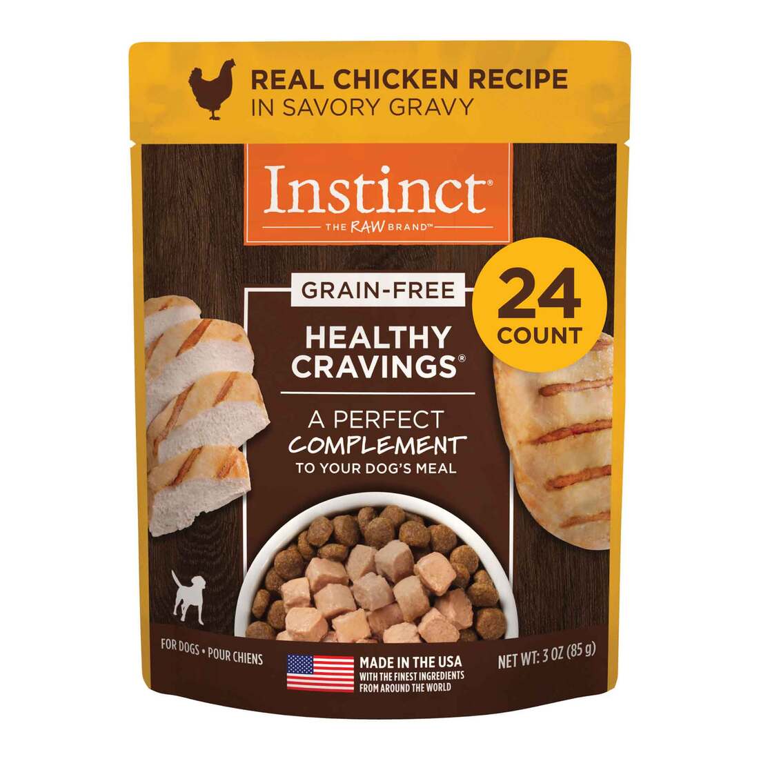 Instinct Healthy Cravings Grain-Free Cuts & Gravy Wet Dog Food Topper - Image 3