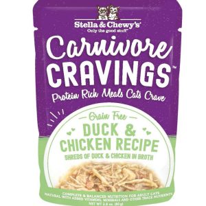 Stella & Chewy's Carnivore Cravings Natural Wet Cat Food, Duck & Chicken Recipe, 2.8 Ounces