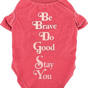 Play On Spring/Summer Dog Apparel Do Good Tee, Large