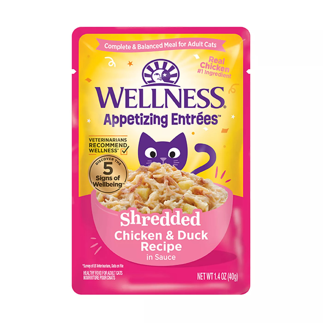 Wellness Appetizing Entrées™ Shredded Natural Wet Cat Food - Image 5