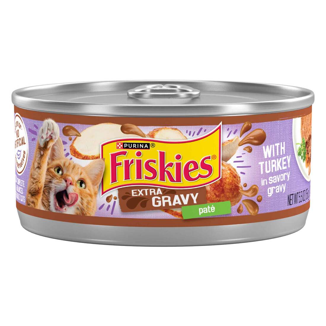 Purina Friskies Extra Gravy Pate, Adult Wet Cat Food - Image 4
