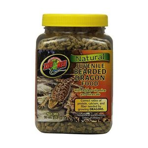 Zoo Med Natural Juvenile Bearded Dragon Food, 10 Ounces