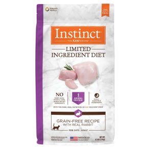 Instinct Limited Ingredient Diet Grain-Free Recipe with Real Rabbit Freeze-Dried Raw Coated Dry Cat