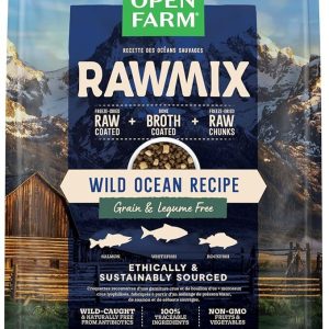 Open Farm RawMix Dog Food, Wild Ocean Recipe, 20 Pounds