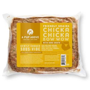 A Pup Above Chicka Chicka Bow Wow Recipe Frozen Gently Cooked Dog Food, 1 Pound Patty - Not Availabl