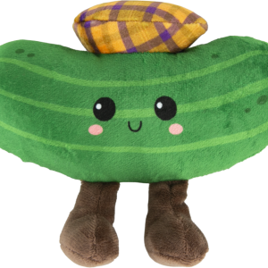 Play On Plush Pickle With Legs Dog Toy, 7 Inches