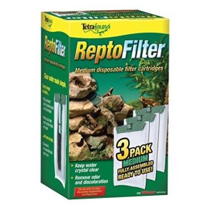 Tetra ReptoFilter 90 Medium Disposable Filter Cartridges, 3 Pack