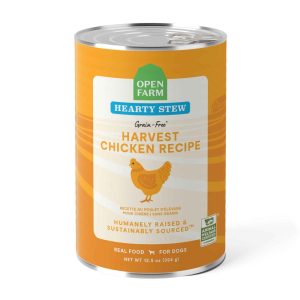 Open Farm Hearty Stew Wet Dog Food, Harvest Chicken, 12.5 Ounces