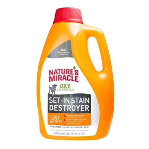 Nature's Miracle Oxy Stain and Odor Remover, Fresh Scent, 1 Gallon