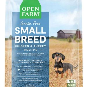 Open Farm Small Breed Grain Free Recipe Dry Dog Food, Chicken & Turkey Recipe, 11 Pounds