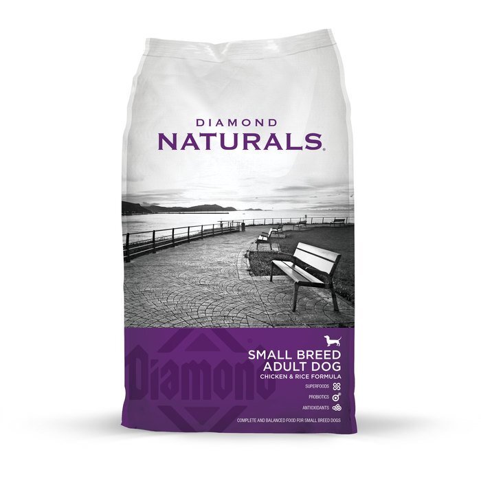 Diamond Naturals Small Breed Adult Dog Food, Chicken & Rice Formula