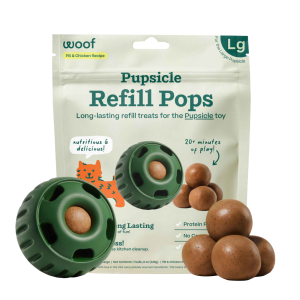 Woof Dog Treat Pupsicle Refill Pops, Chicken