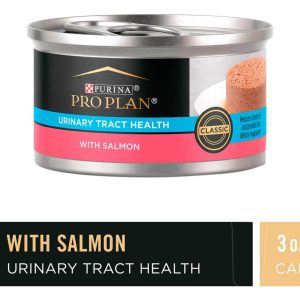 Purina Pro Plan Urinary Tract Health With Salmon Classic Wet Cat Food Pate - 3 Ounce Pull-Top Can